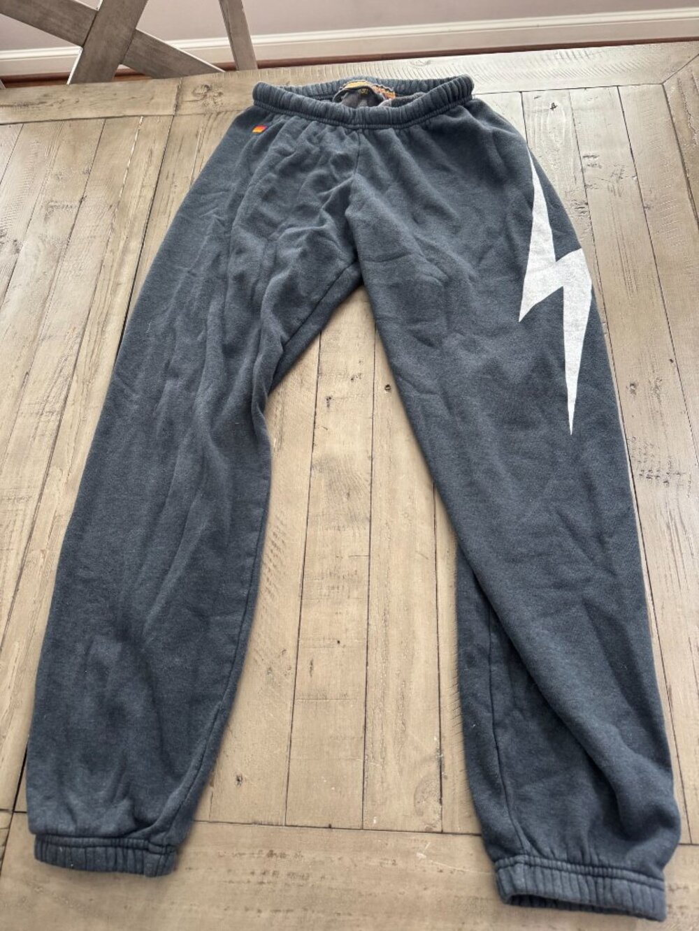 AVIATOR NATION BOLT SWEATPANTS - CHARCOAL - Medium